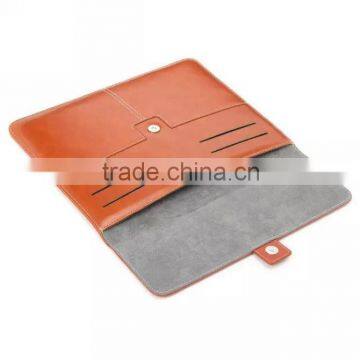 10 Inch Notebook Tablet Sleeve PU Leather Cover Built-in Card Slot Sleeve photo-3