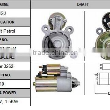 3204 / 3270 starter for Ford auto starter motor