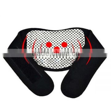 Heated tourmaline neck brace for old man neck pain relief and neck bone care