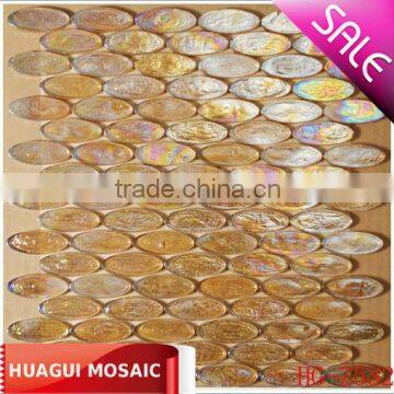 round glass mosaic tiles HG-Z532