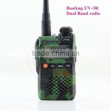 Dual Band Walkie Talkie BAOFENG UV-3R Ham Radio Transmitter Receiver With 2W Power Output