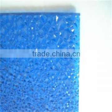 foshan tonon polycarbonate sheet manufacturer blue polycarbonate plate made in China (TN1012)