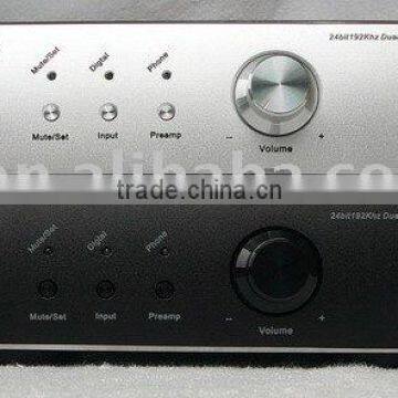 ZERO DAC 24/192KHZ DAC Converter with HEADPHONE AMP @ USB @ OPA627@ silver color