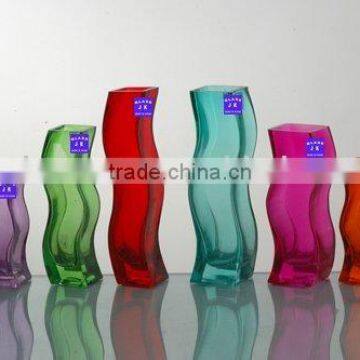 color glass vase/ware