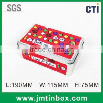 High Quality cartoon tin box