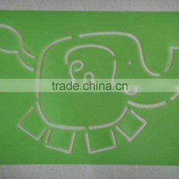 plastic fine art painting/plastic drawing stencil