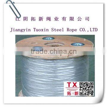 steel wire rope with one red color