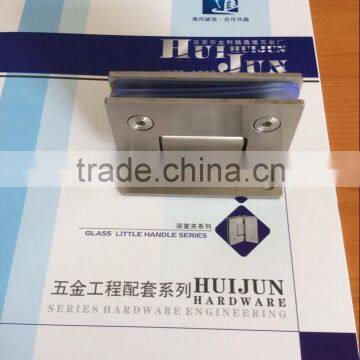HJ-107 New Design Bathroom Glass Clamp/Zinc Alloy Bathroom Glass Clamp/Quality Bathroom Glass Clamp photo-4