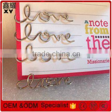 Creative OEM Family Love Design Paper Clip for Promotion photo-6