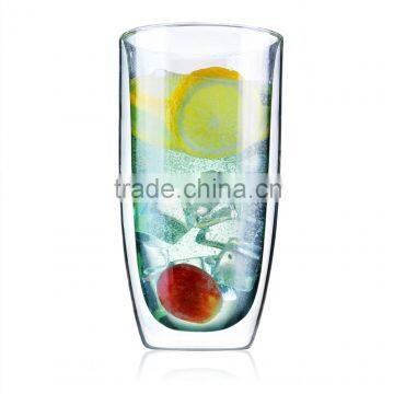 Heat Resistance Double Wall Glass Cup