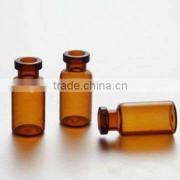 Tubular Amber Glass Vials