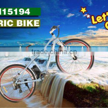 28 inch road E bike cycling electric bicycle 250W hub motor rear wheel