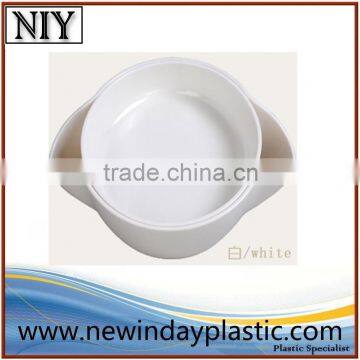 plastic double-deck snack bowl