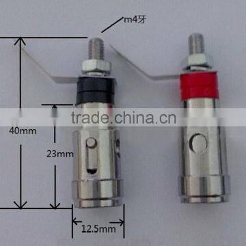 Spring Loaded Gold Plated Speaker Binding Posts Terminals