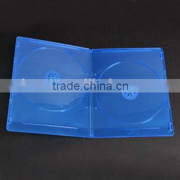 Premium Quality 7mm Double DVD Discs Slim Blu Ray Case