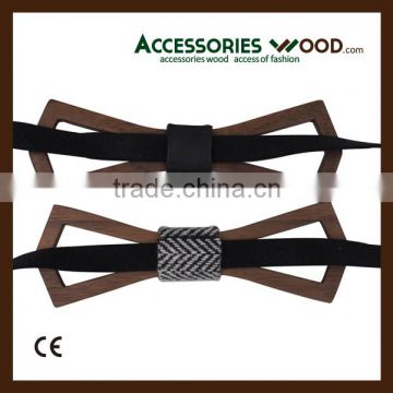 Fashion Wooden Bow Ties Wood Bowties in Unique Design Wholesale Price from China