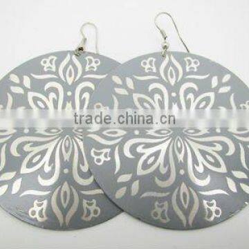 2013 new aluminum CD earrings,Fashion ladies earring,Party earring