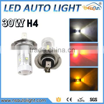 2PCS/set Car H4 LED Fog Light 30W Auto Led Daytime Running Lights Fog Lamp 360 Degree DRL Bulbs DC12V~24V LEDS