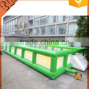 best sell gaint inflatable paintball field / inflatable soap soccer field/inflatable soccer arena manufacture for sale