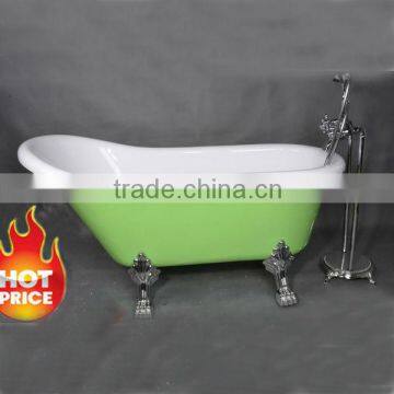 Classic Clawfoot Bathtub With Silver Feet Traditional Bathtub China