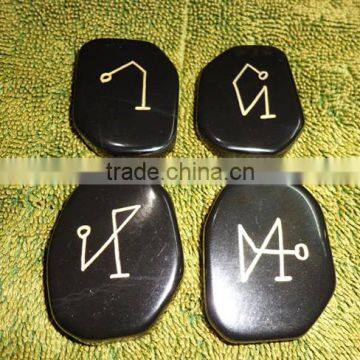 Black Agate Arch Angel Set | Wholesale Reiki Products From KHAMBHAT GEMS : INDIA