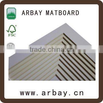 Custom Logo Mounting Board and Hot Sale Matboard Wholesale Snap Frame Matboard