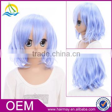 New product excellent wig for touhouproject Remilia Scarlet in stock cosplay blue wig