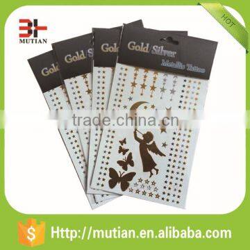 Metallic Temporary Tattoo Sticker,Gold Tattoo Sticker photo-2