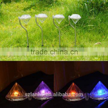 2016 new hot sale Waterproof LED Solar Power Outdoor Yard Path lamp Garden Lawn Landscape Light