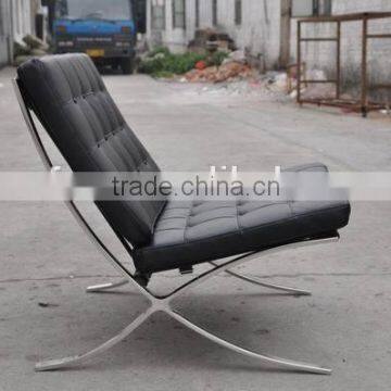 Classic Style Barcelona Living Room Lounge Chair & Ottoman Lounge Chair