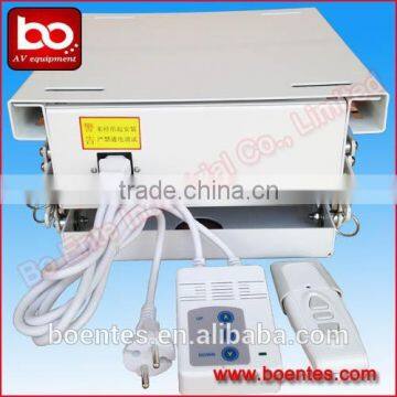 Ceiling Mount Hidden Plate Motorized Projector Lifting Mechanism for Conference AV Furniture