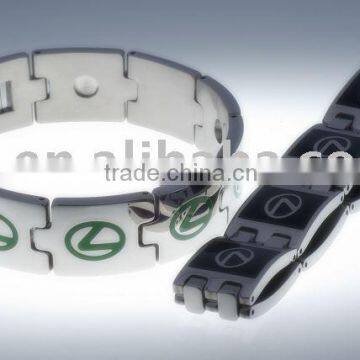 2012 fashion titanium bracelet, titanium germanium bracelet