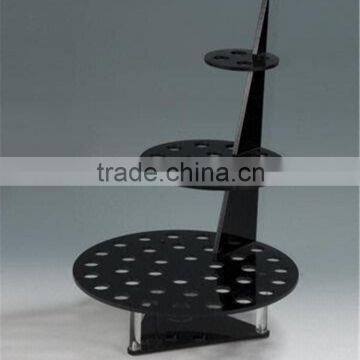 high quality black acrylic watch display for apple watch