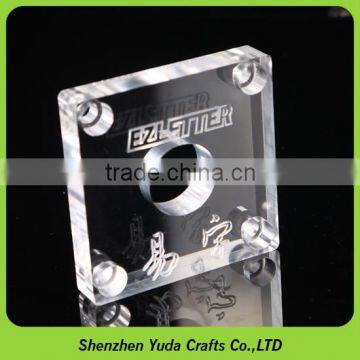 CNC Milling Router Service High Precision Graphic CNC Router Machining Clear Acrylic