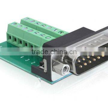 HDMI DVI DB D-Sub VGA USB male female terminal block