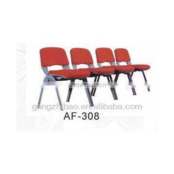 Factory Outlets Red Fannel Meeting Chairs no Arms