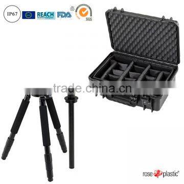 Hard durable plastic handheld digital SLR case box packaging with IP67 waterproof RC-PS 290/1