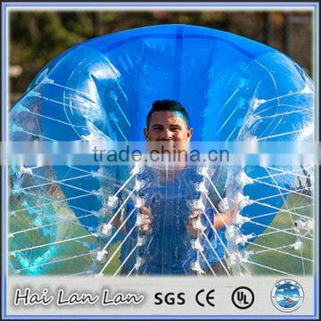 2014 new design plastic play balls inflatable human bubble for children