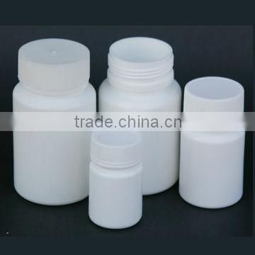 white HDPE plastic bottle 30ml