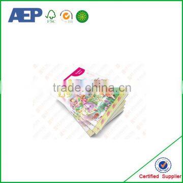 Top quality Costom Coated paper Children Cardboard Book Printing