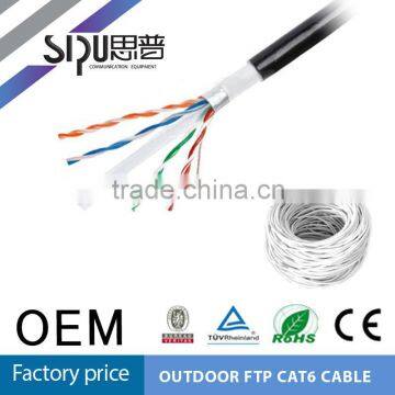 SIPU high speed jelly filled outdoor cat6 network cable