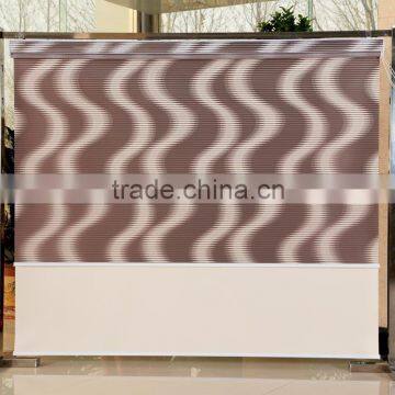 jacquard sheer roller fabric blind for window