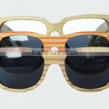 Colorful wooden sunglasses china manufacturer custom wooden sunglasses