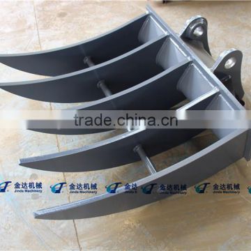 hot sales excavator root rake bucket