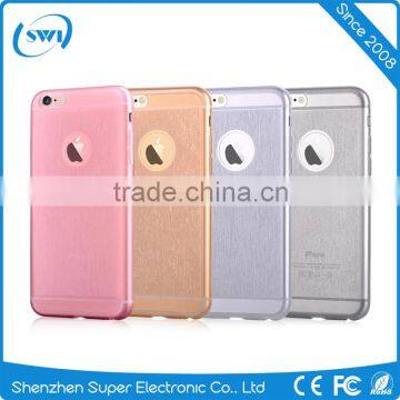 Shinning Fashion Transparent Hard tpu Case for the girls,case for iPhone 6/6s