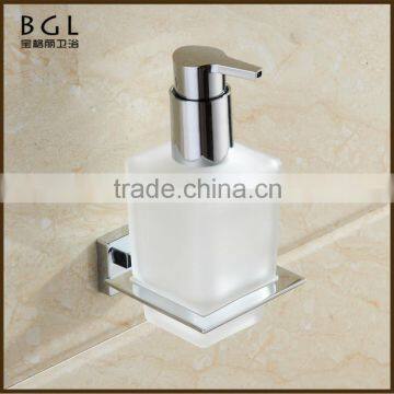 20738A square design wall-mounted zinc alloy soap dispenser bathroom accessories