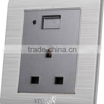 New Arrival Reasonable Price Usb Controlled Power Socket With Alumunium Material
