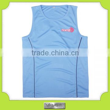 New Summer Men Sleeveless Breathable Active Sports Tank Top Basketball Vest