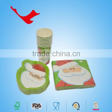 hot new item partyware,2016 christmas themed partyware supplies