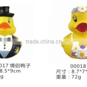 Couples PVC duck/man and wifepvc duck/get married duck